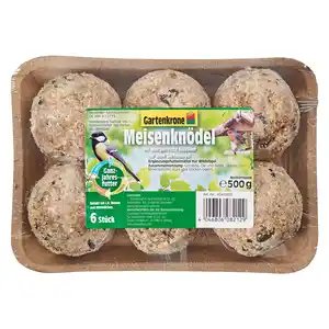 Gartenkrone Vogelfutter »Meisenknödel ohne Netz«, 1 Schale à 500 g