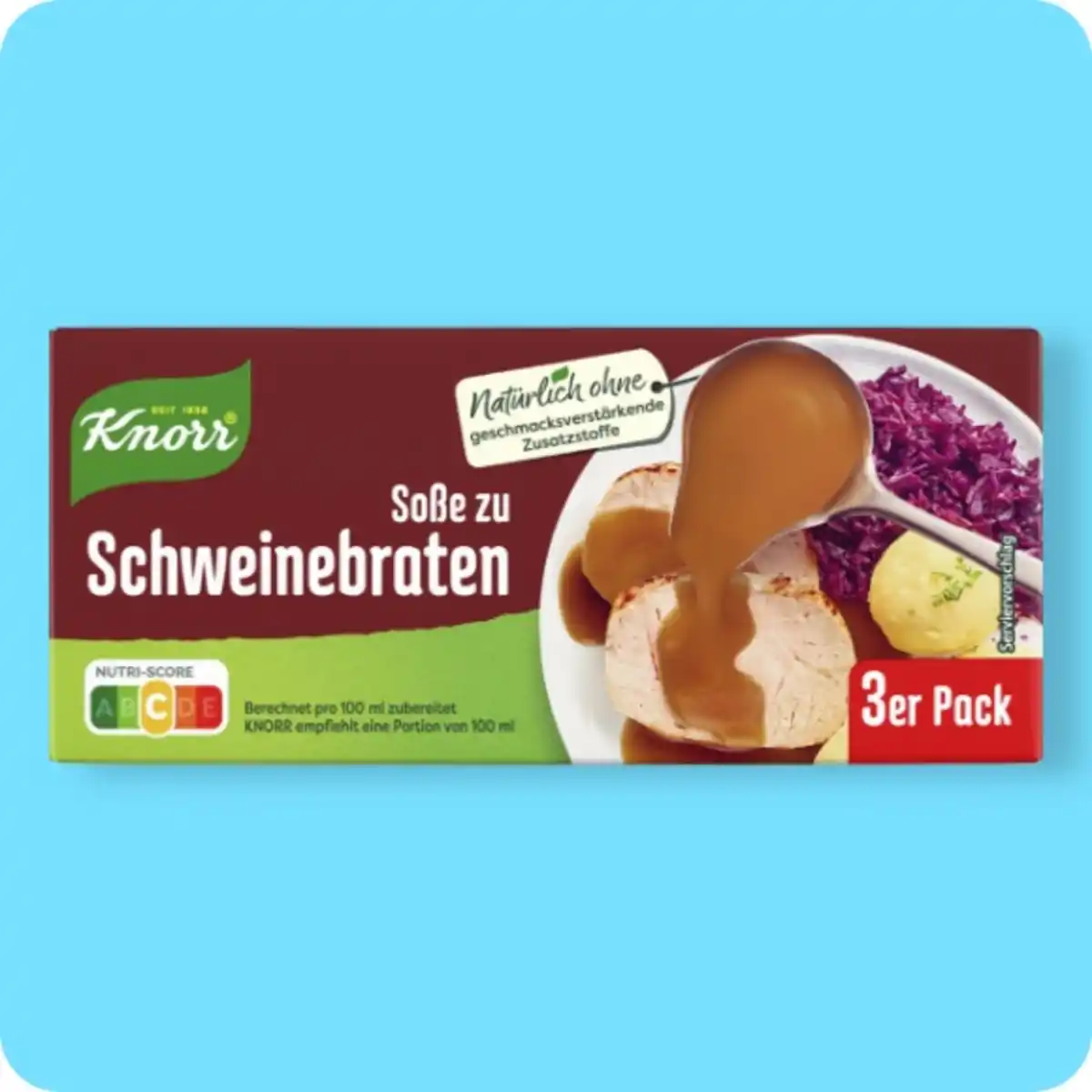 Bild 1 von KNORR®  Basissoße, Soße zu Schweinebraten