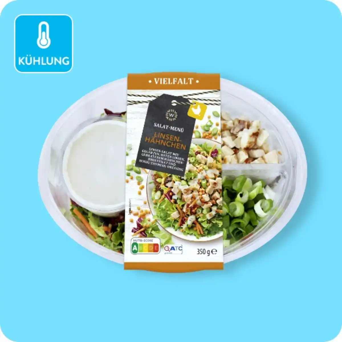 Bild 1 von WONNEMEYER Salat-Menü Vielfalt, Verschiedene Sorten