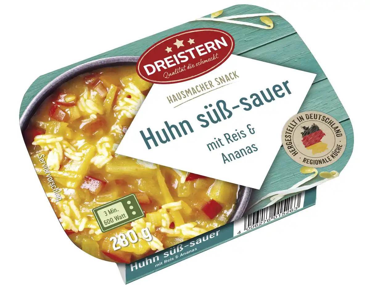 Bild 1 von Huhn süß-sauer 280 g