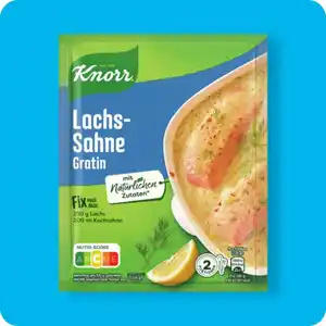 KNORR®  Fix, Lachs-Sahne-Gratin