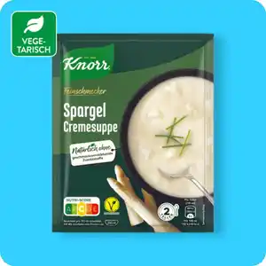 KNORR®  Feinschmeckersuppe, Spargel-Cremesuppe