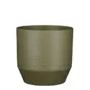 Bild 1 von Mica Decorations Pflanztopf, Hx⌀ 21,5 x 21,5 cm, rund, grün matt