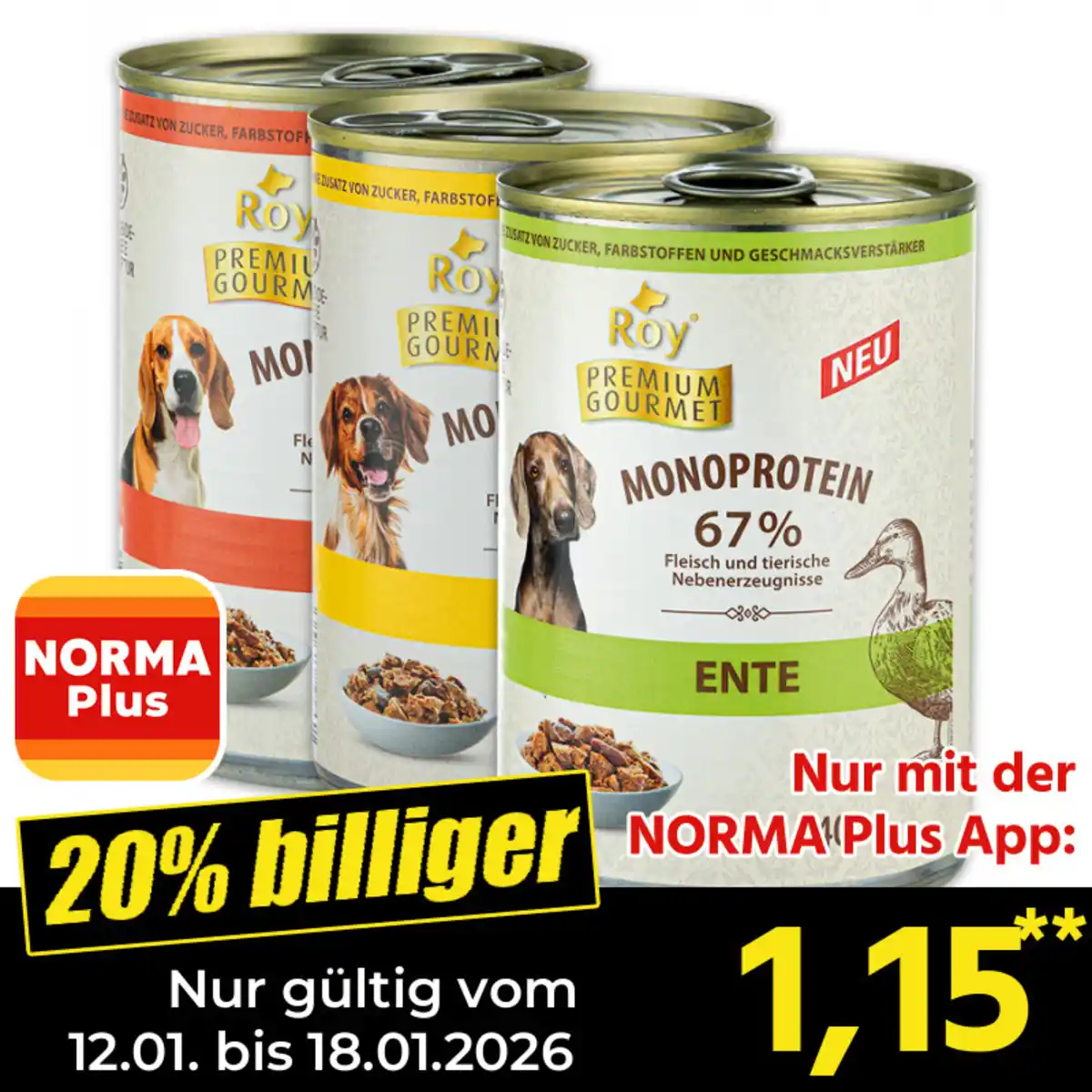 Bild 1 von Roy Premium Gourmet Premium Monoprotein