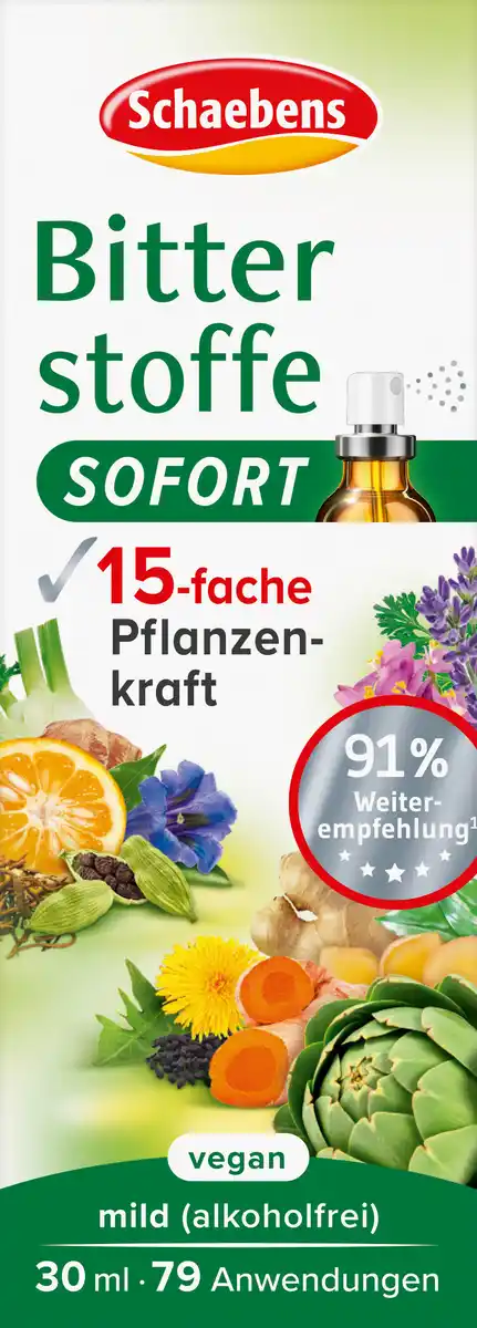 Bild 1 von Schaebens Bitterstoffe Sofort-Spray, 30 ml