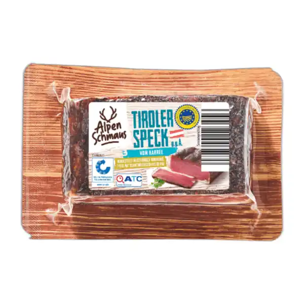 Bild 3 von ALPENSCHMAUS Tiroler Speck g. g. A. 350g
