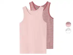 lupilu® Mädchen Unterhemden, 2 Stück