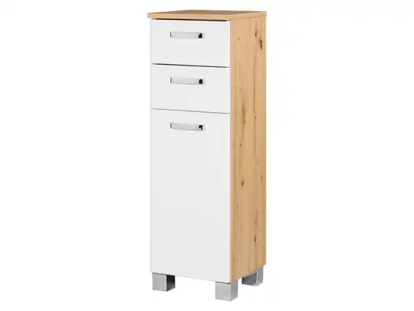 Bild 4 von LIVARNO home Seitenschrank »Palermo«, weiß/Korpus Eiche-Artisan