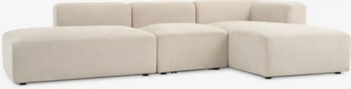 Bild 1 von Modul-Sofa SKEJBY 3Pers. chaise/offen Stoff beige
