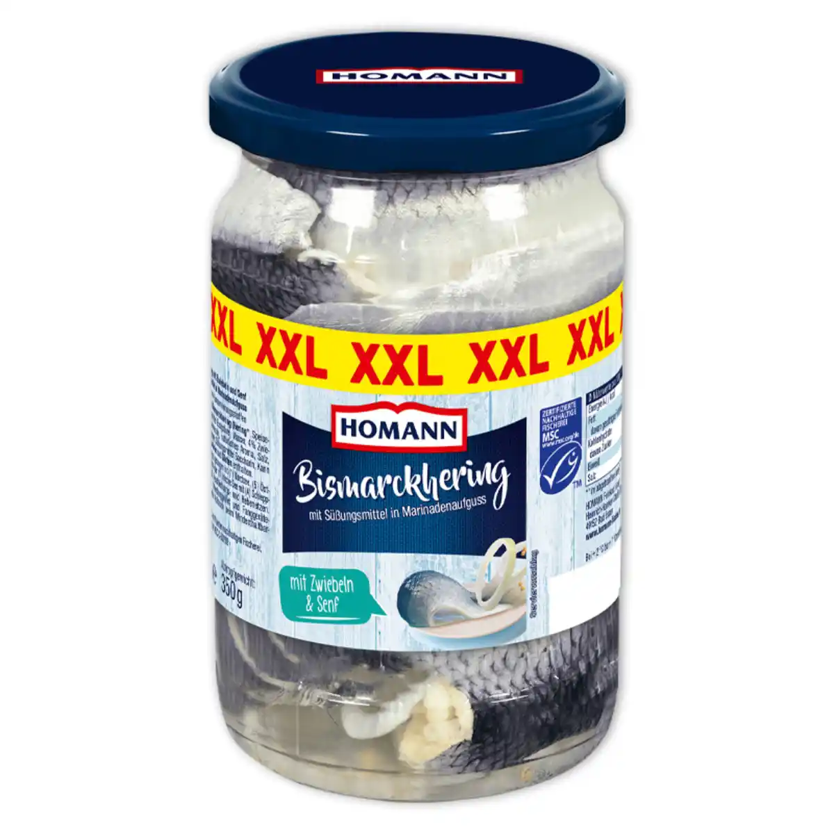 Bild 1 von Homann Bismarckhering / Bratheringsfilets XXL