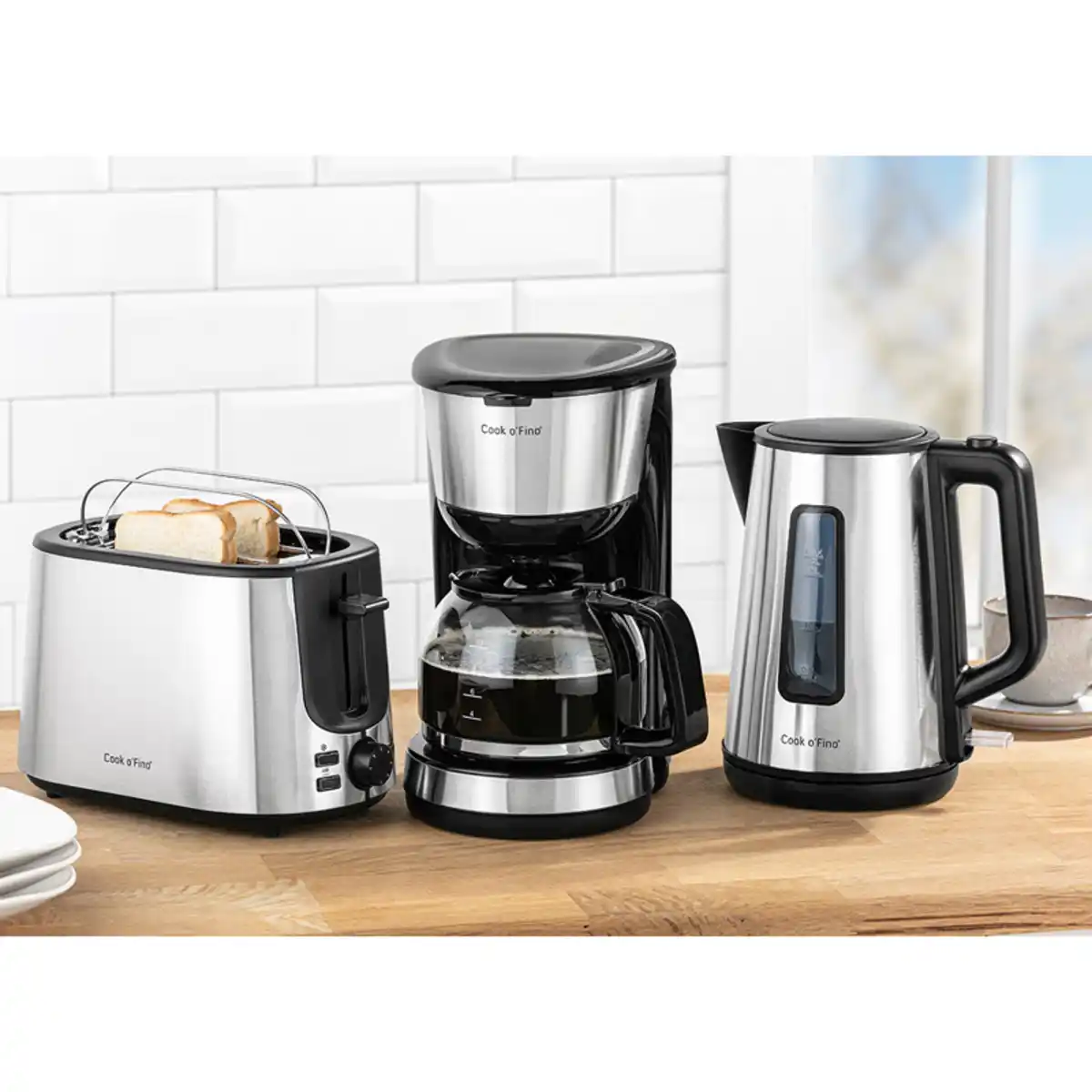 Bild 1 von Cook o'Fino Hochwertige Edelstahl-Küchenserie "Eco"