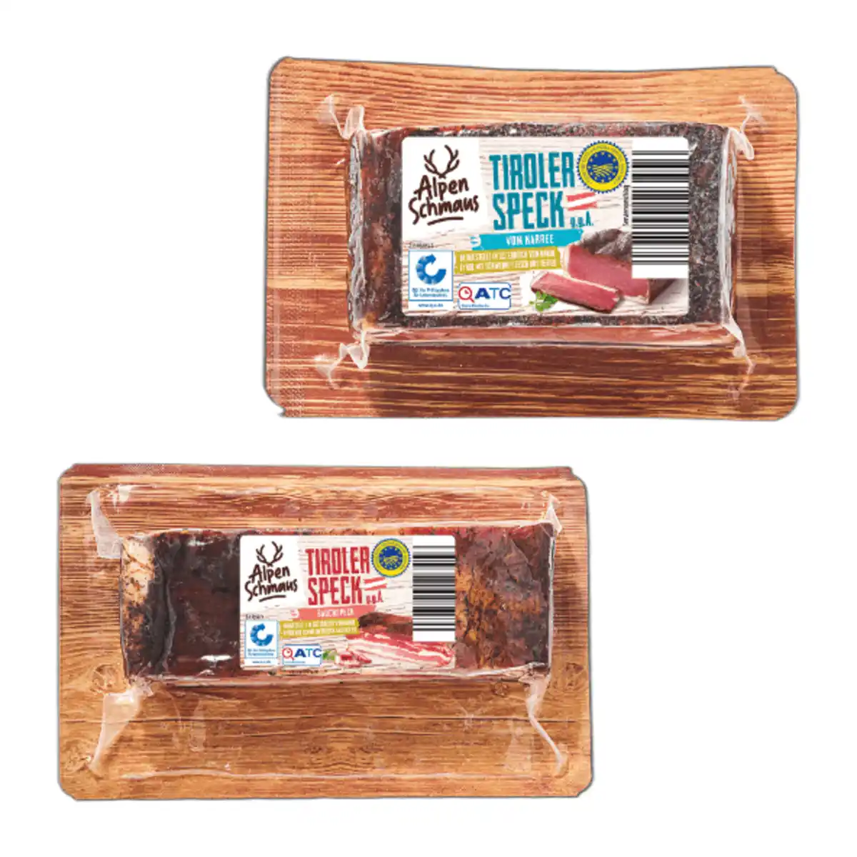 Bild 1 von ALPENSCHMAUS Tiroler Speck g. g. A. 350g