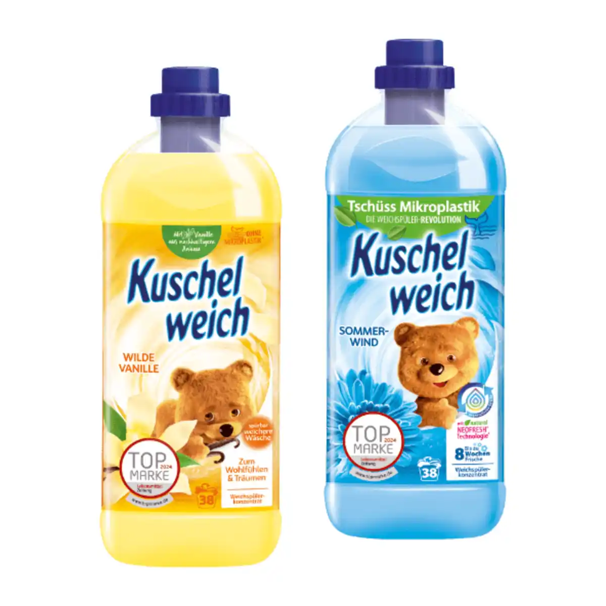 Bild 1 von KUSCHELWEICH Weichspüler 1L