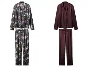 esmara® Damen Satin-Pyjama