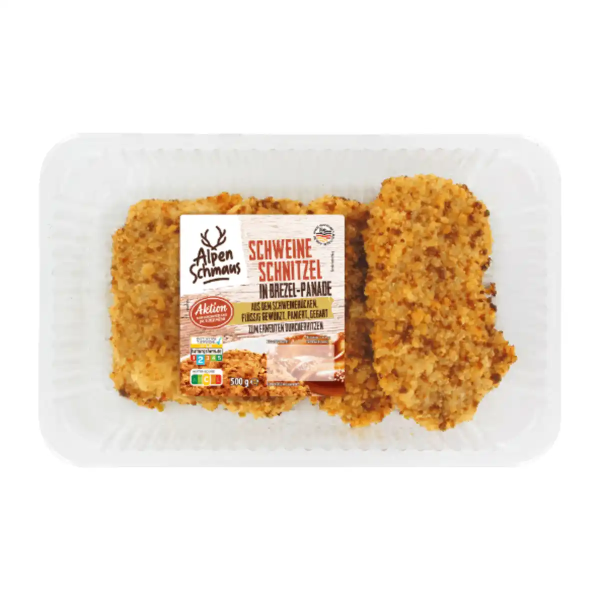 Bild 2 von ALPENSCHMAUS Schnitzel paniert 500g