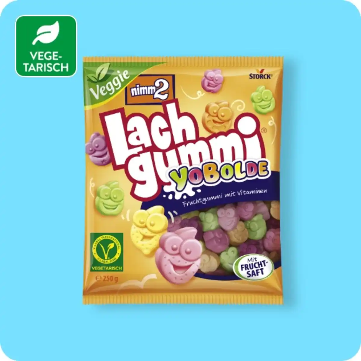 Bild 1 von STORCK® nimm2®  Lachgummi, Verschiedene Sorten (teilweise vegetarisch oder vegan)