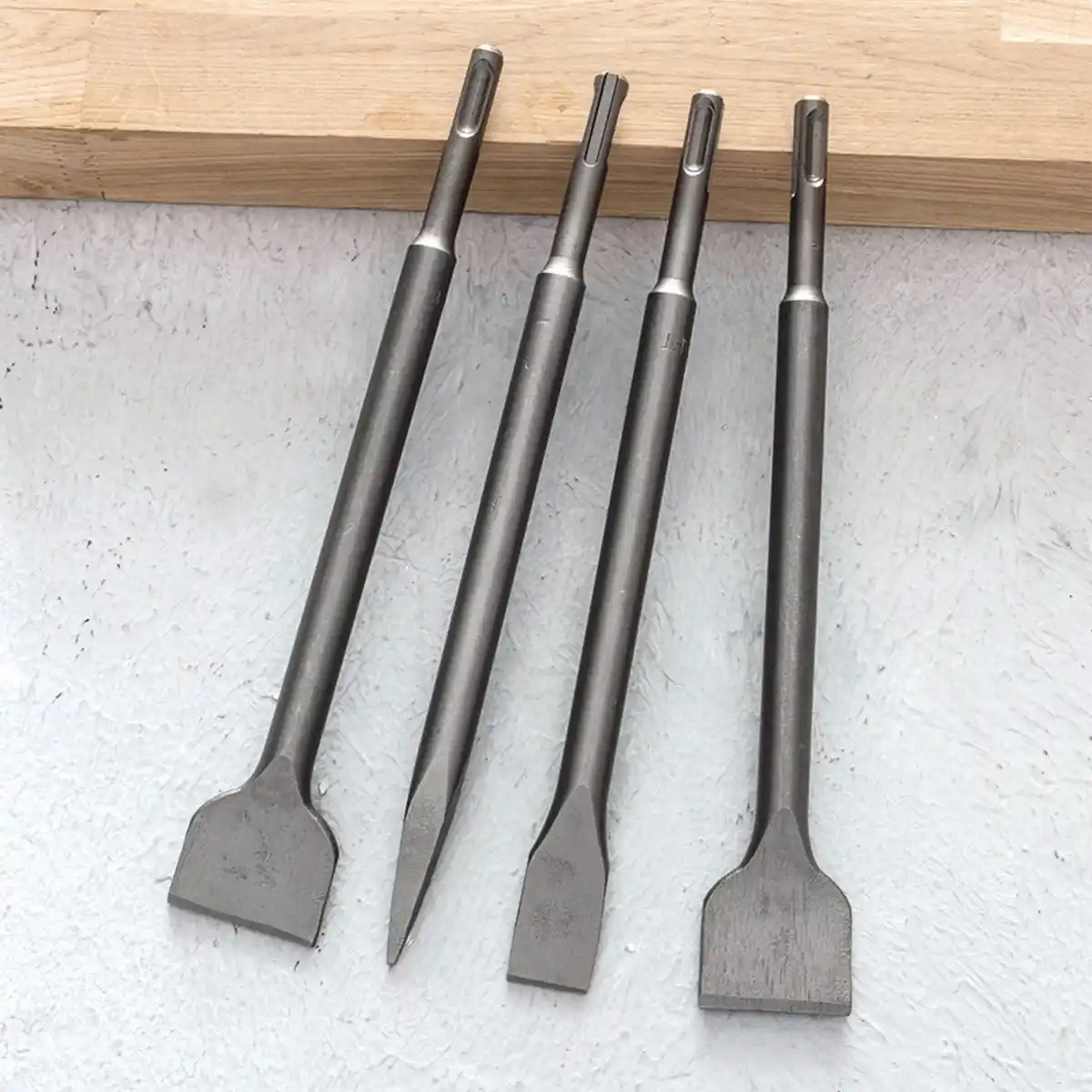 Bild 1 von Kraft Werkzeuge SDS-Plus-Meißel-Set 4-tlg.