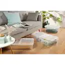 Bild 3 von Clipbox »Leo«, 56 L, mit Rollen, transparent