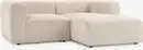 Bild 1 von Modul-Sofa SKEJBY 2Pers. Chaiselongue Stoff beige
