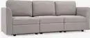 Bild 1 von Modul-Sofa OKSBY 3Pers. m/Stauraum sand Stoff