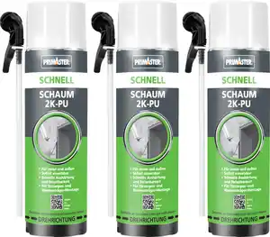 Primaster PU-Schnellmontageschaum 2K B2 400 ml 3-für-2-Aktion
