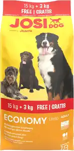 Josera JosiDog Hundefutter Economy 15 + 3 kg
