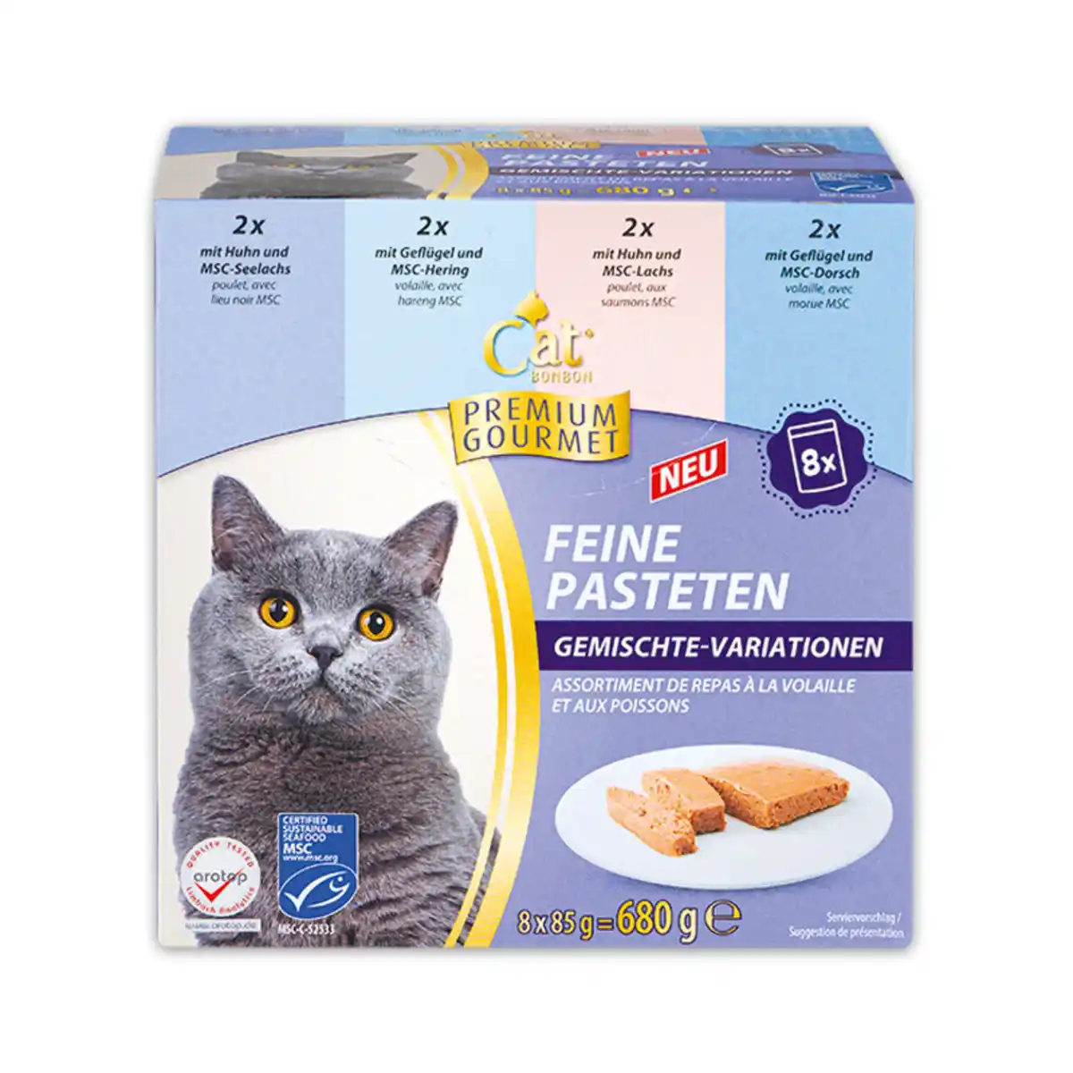 Bild 2 von Cat Bonbon Premium Gourmet Feine Pasteten