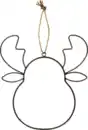 Bild 1 von Dekorieren & Einrichten Metallfigur Elch (25 cm), schwarz, 1 St