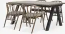 Bild 1 von SANDBY L160 Tisch Eiche dunkel + 4 LYKSBORG eiche