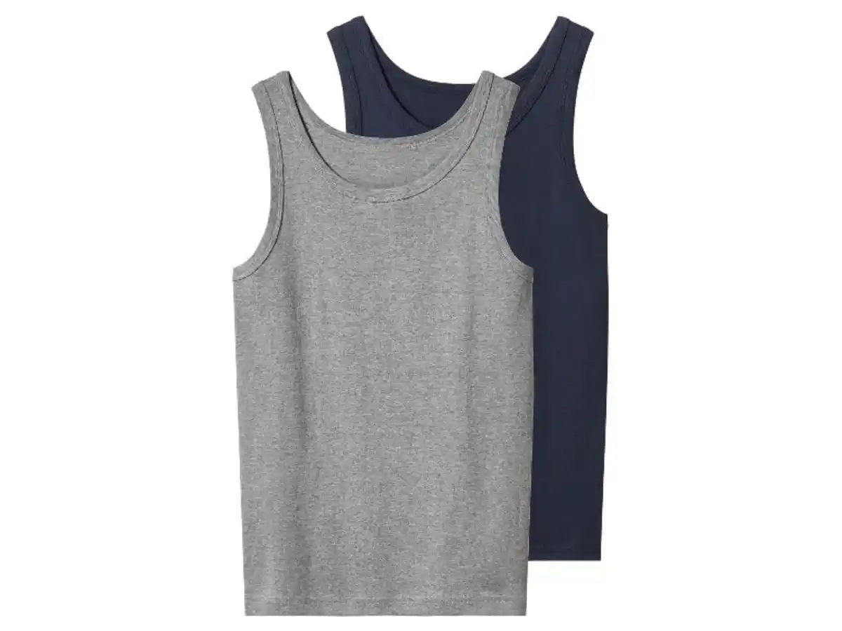 Bild 2 von esmara® Jungen Unterhemden, 2 Stück