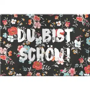 Magnet - mit Umschlag - Schön - ca. 8,2 x 6 cm