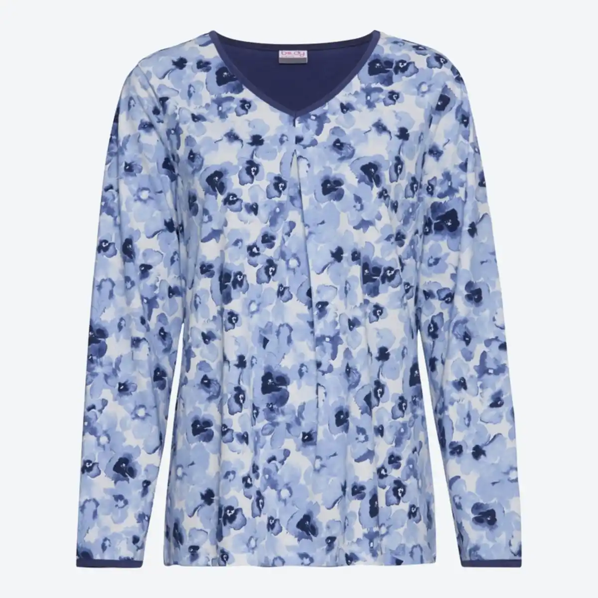 Bild 2 von Damen-Schlafanzug mit V-Ausschnitt, 2-teilig