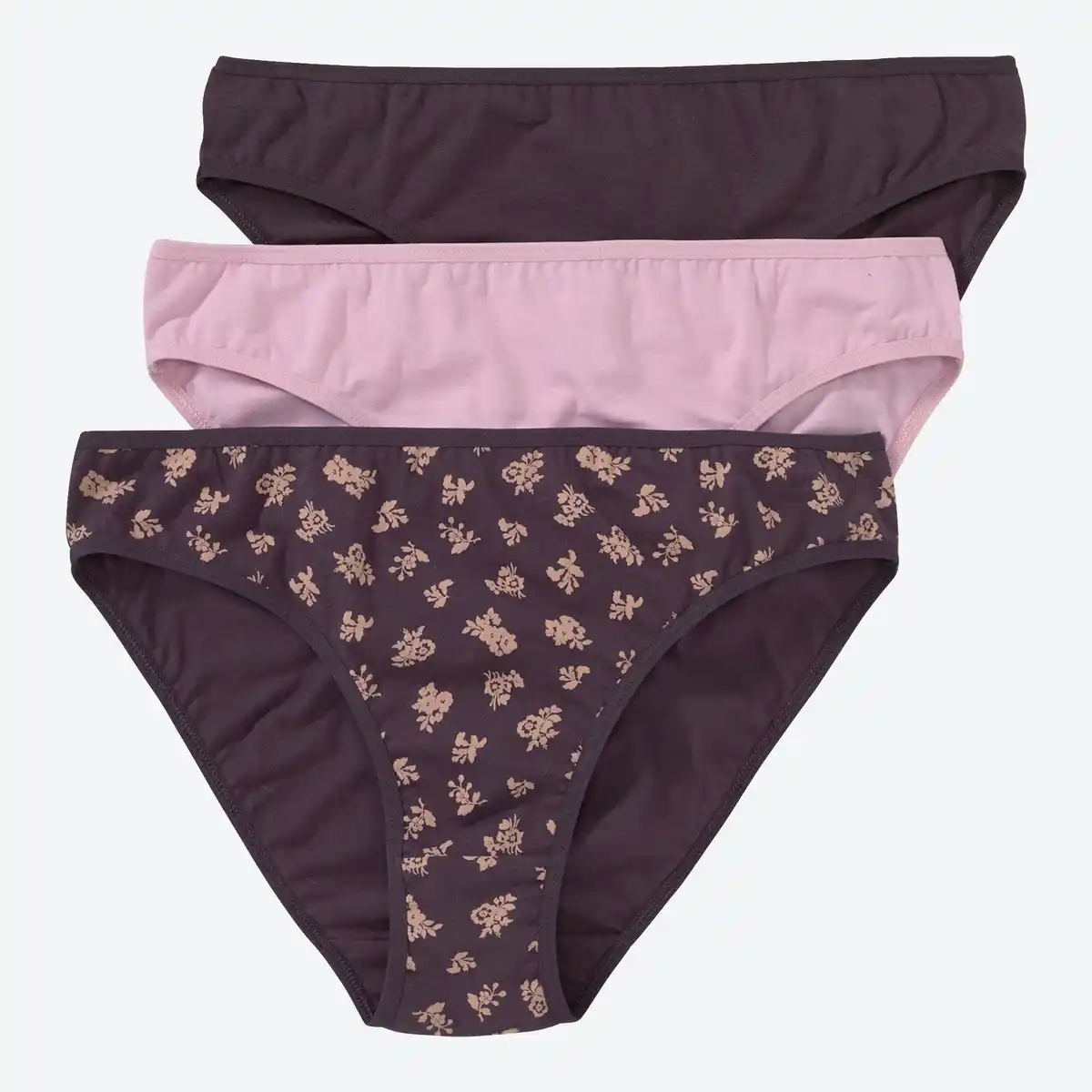 Bild 1 von Damen-Minislip mit hohem Baumwollanteil, 3er-Pack