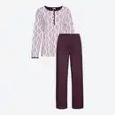 Bild 4 von Damen-Schlafanzug mit Rundhalsausschnitt, 2-teilig