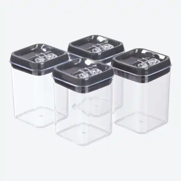 Bild 3 von Frischhaltedosen-Set mit Hebelverschluss, 4-teilig