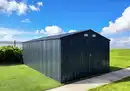 Bild 2 von Metallgeräteschuppen ALASKA, ca. 602 x 386 x 241 cm - Anthrazit
