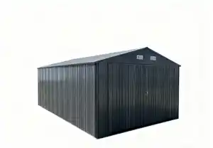 Metallgeräteschuppen ALASKA, ca. 602 x 386 x 241 cm - Anthrazit