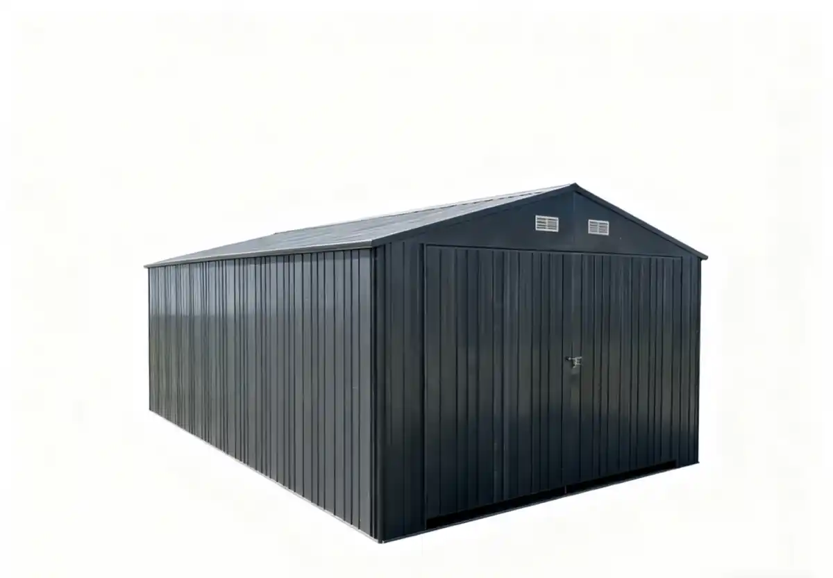 Bild 1 von Metallgeräteschuppen ALASKA, ca. 602 x 386 x 241 cm - Anthrazit