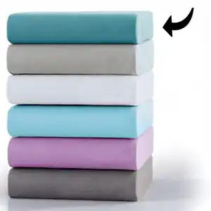 Flanell-Spannbetttuch - ca. 90 x 200 cm