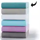 Bild 1 von Flanell-Spannbetttuch - ca. 90 x 200 cm