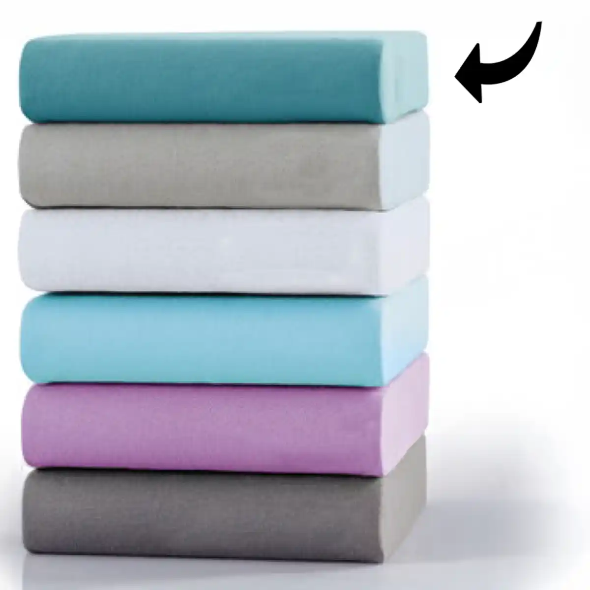 Bild 1 von Flanell-Spannbetttuch - ca. 90 x 200 cm