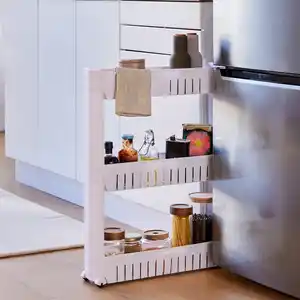 Nischenwagen mit 3 Ablagefächern, ca. 54x12x70 cm