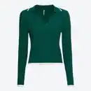 Bild 3 von Damen-Langarmshirt mit Zopfmuster