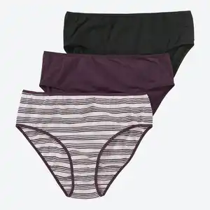 Damen-Rioslip mit hohem Baumwollanteil, 3er-Pack