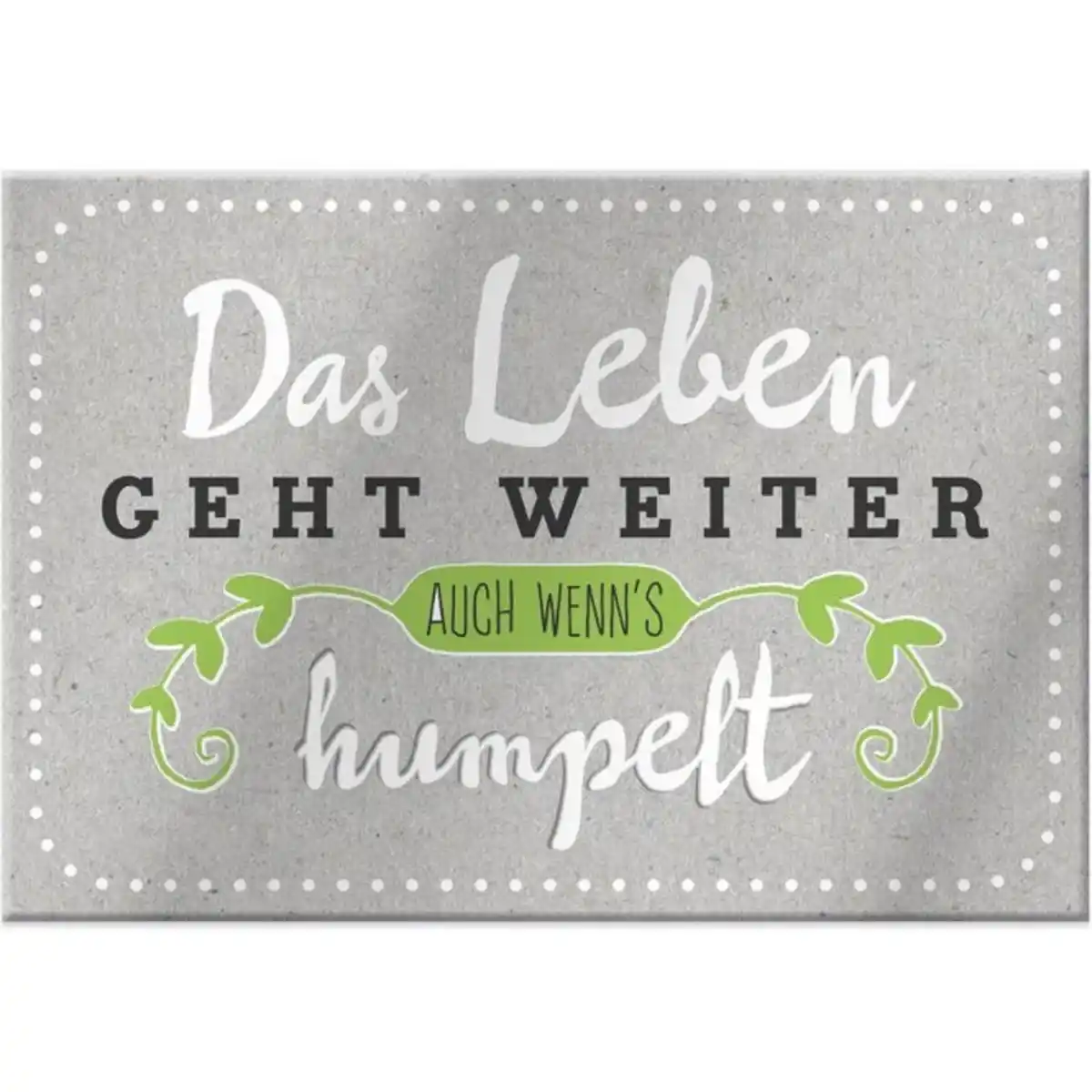 Bild 1 von Magnet - mit Umschlag - Leben - ca. 8,2 x 6 cm