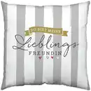 Bild 1 von Kissen - Lieblingsfreundin - ca. 30 x 30 cm