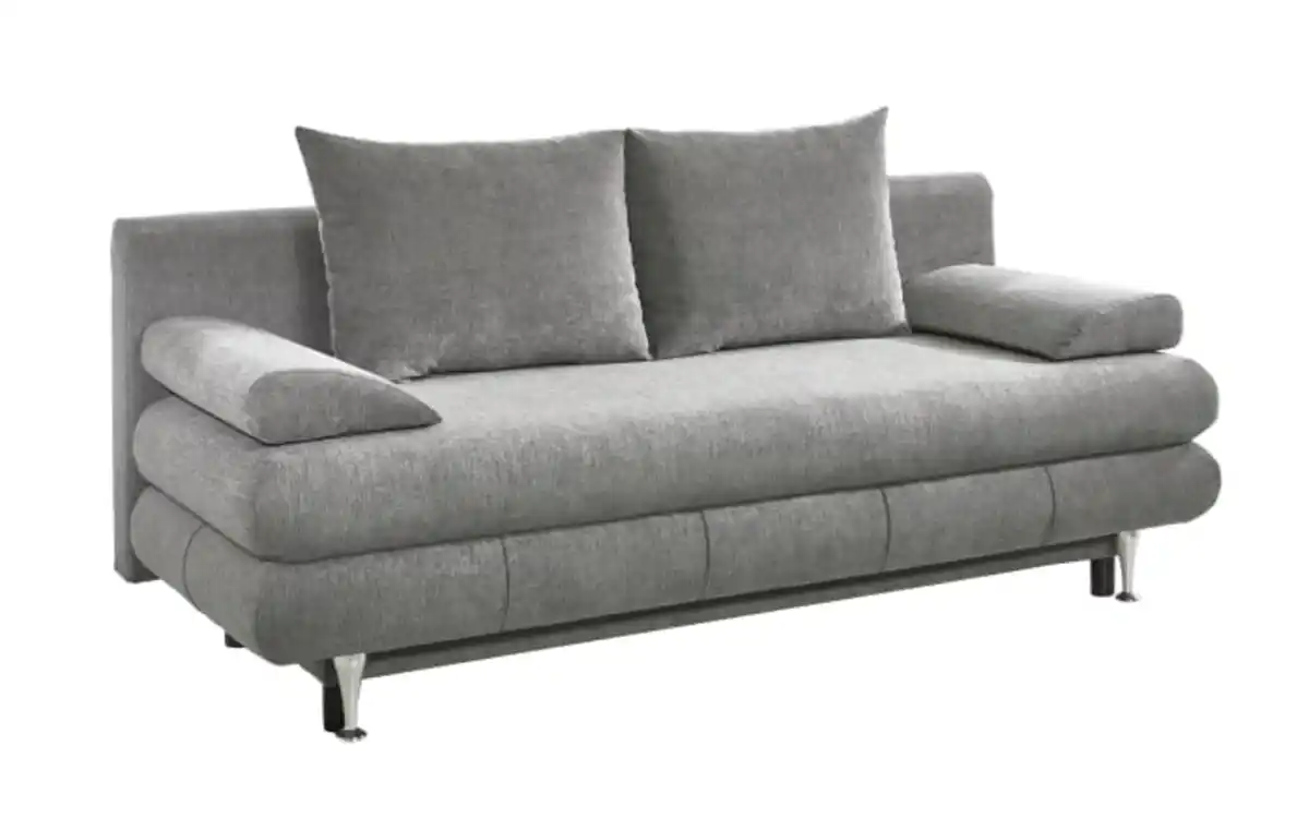 Bild 2 von Schlafsofa SO140 Benfeld, grau, 140 x 188 cm