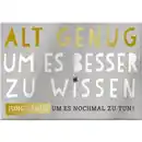 Bild 1 von Magnet - mit Umschlag - Alt genug - ca. 8,2 x 6 cm