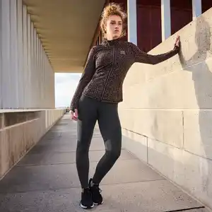 Damen-Sportleggings mit elastischem Bund