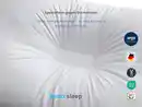 Bild 3 von AH Relax Sleep – Ergonomisches Anti- Schnarch- Kopfkissen 50 x 70 cm mit Baumwollbezug & atmungsaktiver Faserfüllung